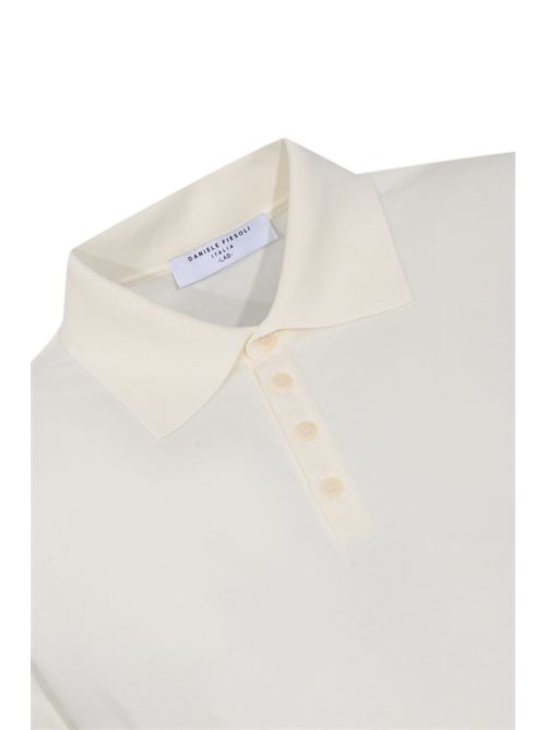 Polo in cotone Panna DANIELE FIESOLI | DF 4000PANNA